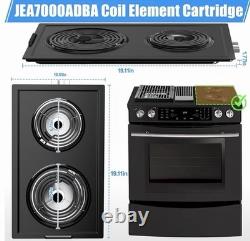 2x JEA7000ADBA Coil Element Burner Cartridge Fits JennAir JEA7000ADB Range Stove