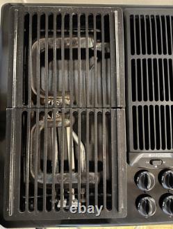 30 Jenn Air Black Downdraft Cooktop JGD8130ADB 2 Burners Grill Tested Video