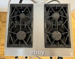30 Jenn Air Pro Style Stainless 4 Burner Gas Cooktop Range JGCP430ADP TESTED