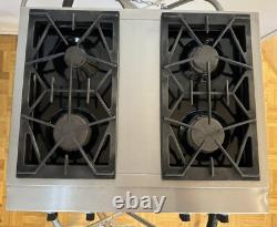 30 Jenn Air Pro Style Stainless 4 Burner Gas Cooktop Range JGCP430ADP TESTED