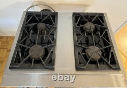 30 Jenn Air Pro Style Stainless 4 Burner Gas Cooktop Range JGCP430ADP TESTED