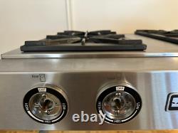 30 Jenn Air Pro Style Stainless 4 Burner Gas Cooktop Range JGCP430ADP TESTED