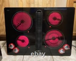 30 Jenn-air JED8430BDB 4-Burner Radiant Electric Cooktop With Downdraft Works
