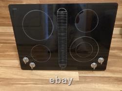 30 Jenn-air JED8430BDB 4-Burner Radiant Electric Cooktop With Downdraft Works