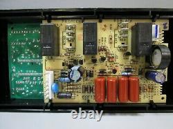 A1 Whirlpool Electric Range Control Board with Black Overlay W10343472 ASMN