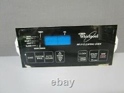 A1 Whirlpool Range Oven Control Board with Black Overlay 6610310 00N20543313 ASMN
