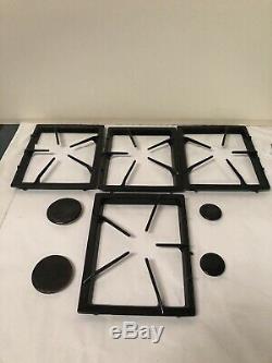 Four Maytag Whirlpool Jenn-Air Range Gas Cooktop Grate Black Replacement