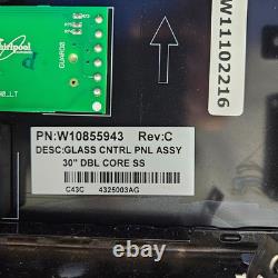 Genuine JENN-AIR Double Oven 30 Touch Panel Assy #W11102216