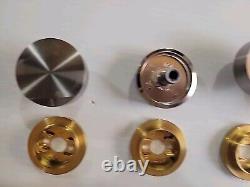 Genuine KitchenAid Jenn-Air Range Oven, Knob and brass bezel W11592981 W11592976