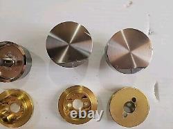 Genuine KitchenAid Jenn-Air Range Oven, Knob and brass bezel W11592981 W11592976