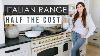 How I Got An Italian Range For Half The Price Hallman Range Review