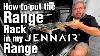 How To Put The Range Rack In My Jennair Range
