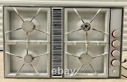 JENN-AIR EXPRESSIONS 34 GAS COOKTOP with DOWNDRAFT MODEL# CVG2420W WHITE