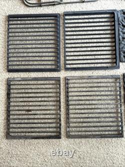 JENN-AIR RANGE GRILL SET 2 ELEMENTS, 4 GRATES, 4 LAVA ROCK PLATES Parts