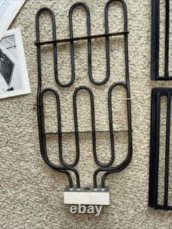 JENN-AIR RANGE GRILL SET 2 ELEMENTS, 4 GRATES, 4 LAVA ROCK PLATES Parts