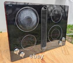 Jenn Air 30 Electric Cooktop JED8430BDB 4-Burner With Downdraft Vent Radiant