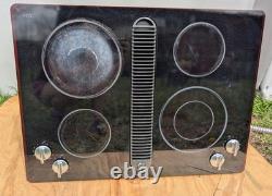 Jenn Air 30 Electric Cooktop JED8430BDB 4-Burner With Downdraft Vent Radiant