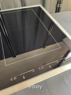 Jenn Air 30 Induction Cooktop Black with Stainless Trim JIC4730HS