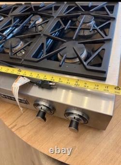 Jenn-Air 36 6 Burner Gas Rangetop Cooktop JGCP636ADP12 Stainless Steel Tested