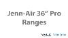 Jenn Air 36 Inch Professional Range