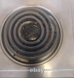 Jenn Air A100 Stainless Steel Burner Cartridge for cooktop or range. READ