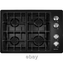 Jenn-Air Black 4 Burner 30 Gas Cooktop JGC1430ADB