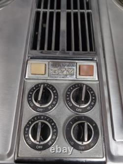 Jenn Air Cooktop 29 Electric Stainless Removable Burners Vintage UNTESTED