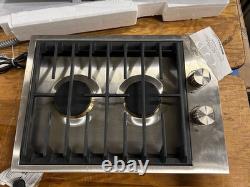Jenn-Air Custom Series 15 Gas Cooktop with 2 Sealed Burners JGC3215GS
