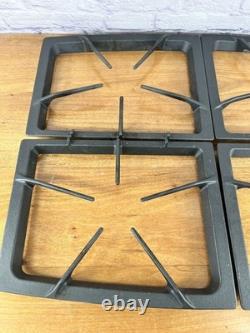 Jenn Air Dual Fuel Range Set Of 4 Top Grates 74006014, 74006011 From Jds8850aas