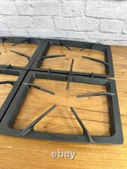 Jenn Air Dual Fuel Range Set Of 4 Top Grates 74006014, 74006011 From Jds8850aas