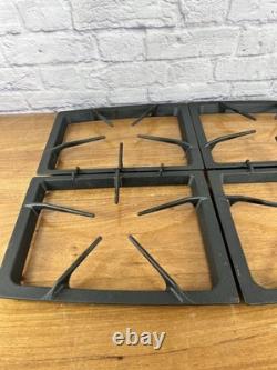 Jenn Air Dual Fuel Range Set Of 4 Top Grates 74006014, 74006011 From Jds8850aas