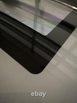 Jenn-Air Glass Stove Range Door Off A JES9860BAW White Color Stainless handle