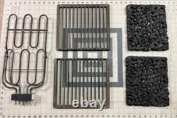 Jenn Air Grill Element Rocks Grates For Electric Downdraft Cooktop Range TESTED
