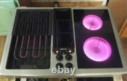 Jenn Air JED8230ADS 30 Electric Downdraft Cooktop Stainless Steel Glass, Grill