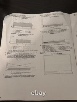 Jenn-Air KitchenAid JDA7000WX Downdraft Duct-free Install Kit