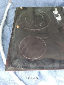 Jenn-Air Maytag JEC8430ADB 30 Electric Downdraft Cooktop Black Glass 4 Burner