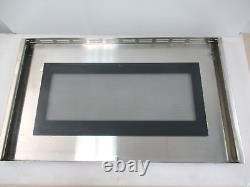 Jenn-Air Range Oven Door Outer Glass Stainless Steel Panel W10322619 W11114791