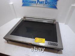 Jenn-Air Range W11281831 WPW10541888 W11234410 Door Assy SS with Badge Used
