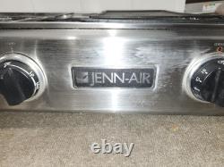 Jenn-Air Stainless Steel Gas 3 Bay Cooktop CCGP2720P Tested With Griddle 36 Inch