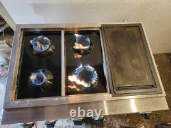 Jenn-Air Stainless Steel Gas 3 Bay Cooktop CCGP2720P Tested With Griddle 36 Inch
