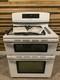 Jenn Air White Dual-Fuel Freestanding Pizza Double Oven Gas Convection Range
