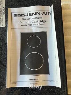 Jenn-air Ar141b Expressions Ceramic Radiant Cartridge Part #210204a New Gray/blk