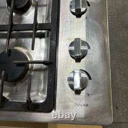 JennAir JDC1430ADS Euro-Style Series 30 Inch Gas Cooktop with 4 Sealed Burners