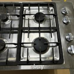 JennAir JDC1430ADS Euro-Style Series 30 Inch Gas Cooktop with 4 Sealed Burners