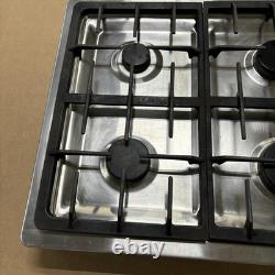 JennAir JDC1430ADS Euro-Style Series 30 Inch Gas Cooktop with 4 Sealed Burners