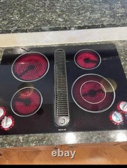 JennAir JED8430BDB 30 Inch Downdraft Cooktop 4-Burner Glass Ceramic Black