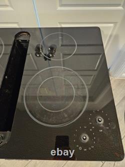 JennAir JED8430BDB Black 30 Downdraft Glass Top Cooktop Used, Tested Working