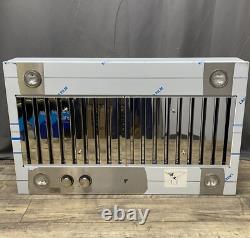 JennAir Stainless Steel JXL6536HSS 36 Island Mount Insert Range Hood