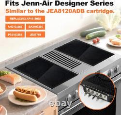 Radiant Cartridge A122B Compatible with Jenn-Air Designer Series Cooktops and Ra