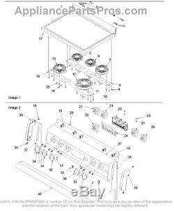 Range Stove WHIRLPOOL AMANA JENN-AIR Switch 74008230